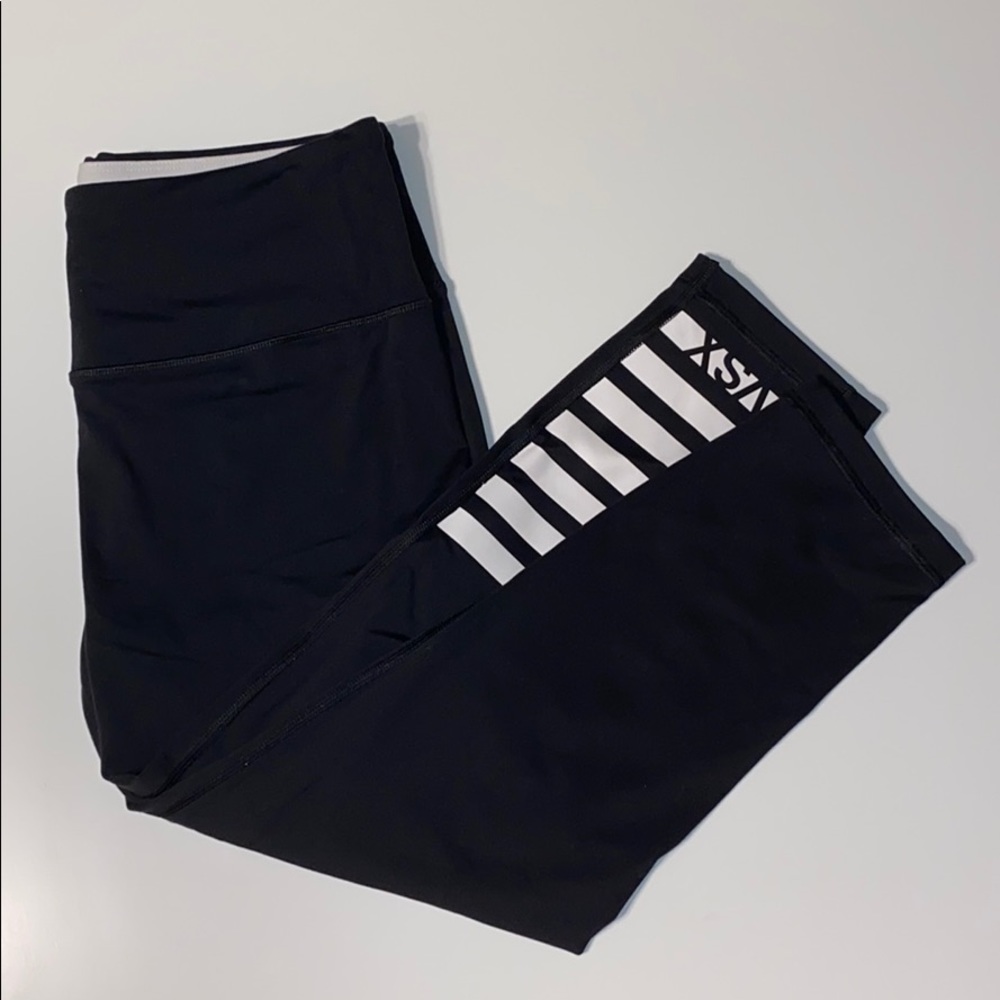 Black Victoria Secret Sport Capri Leggings